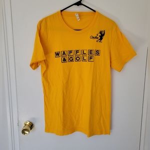 Circles Golf Yellow Waffles & Golf T-shirt